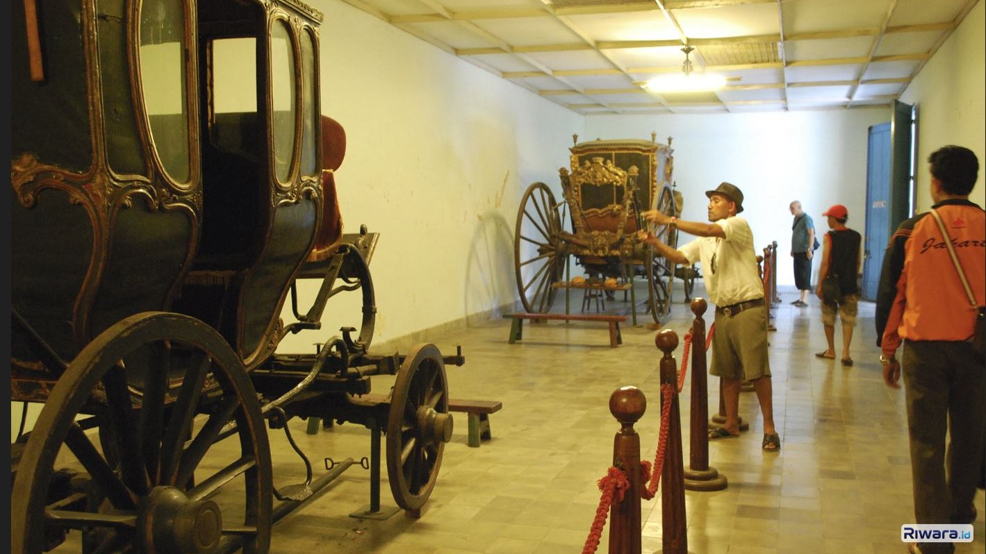 Salah satu sudut museum Keraton Surakarta